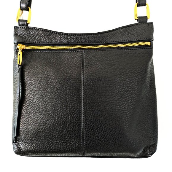 HOBO Cambel Black Crossbody - Pebbled Leather - Picture 5 of 14